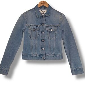 Acne Studios Classic Denim Jacket – Light Wash – XS/S – NWOT